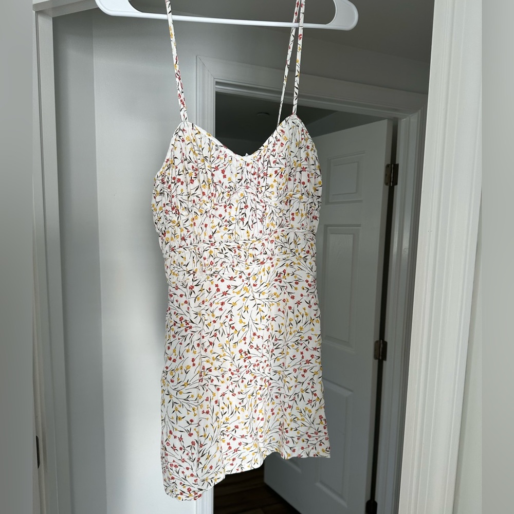 Floral spring dress